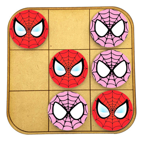 Tateti De Spiderman Hombre Araña Para Armar Souvenir X10 1