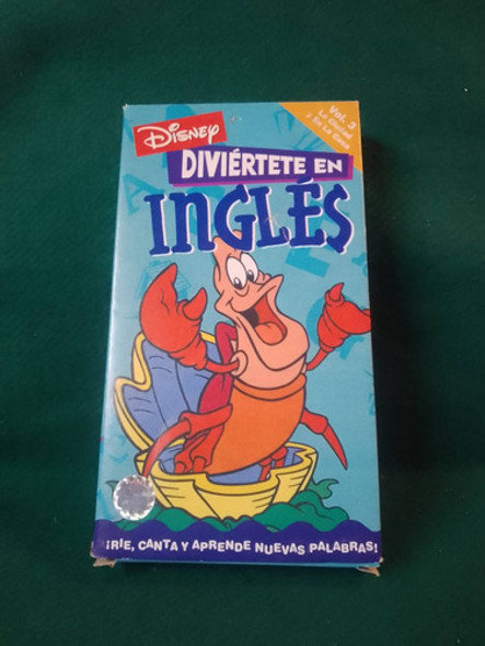 Pelicula Divertite En Ingles 3 Disney Vhs 0