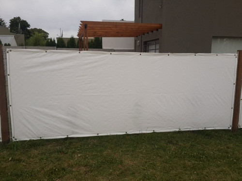 Lona Cobertora Para Rejas Balcones Alambrados Pvc Color 1