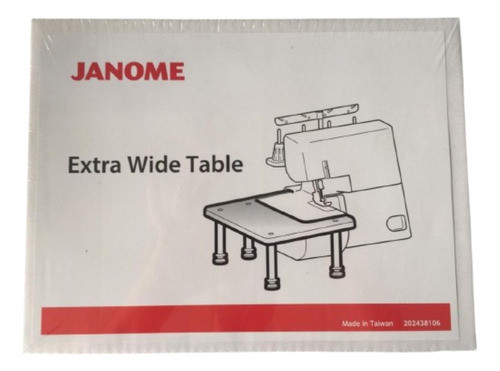 Tabla De Extensión Janome Overlock  7933 8110 9110 0