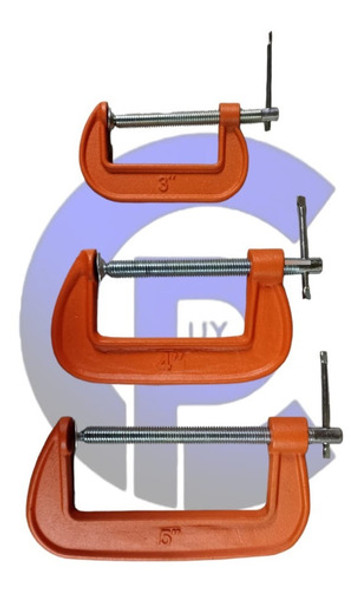 Prensas C Jgo 3 Pcs 3  - 4  - 5  - En Oferta 0