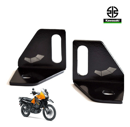 Kawasaki Klr 650 - Soporte Para Faros Auxiliares Redtrail 1