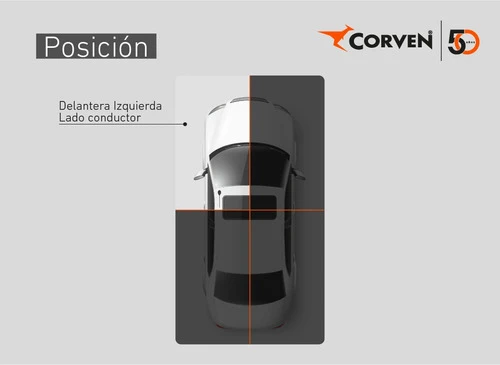Brazo De Suspension Corven Volkswagen Passat (98') Izq. 1
