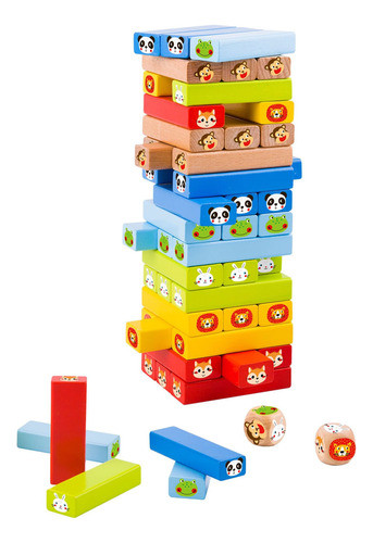 Animal Tower Didáctico Madera Magnific 0