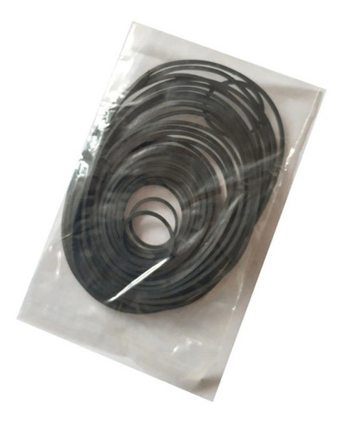 20 Correias Para Gravador Tape Deck  Antigo K7 25 Mm A 170mm 1