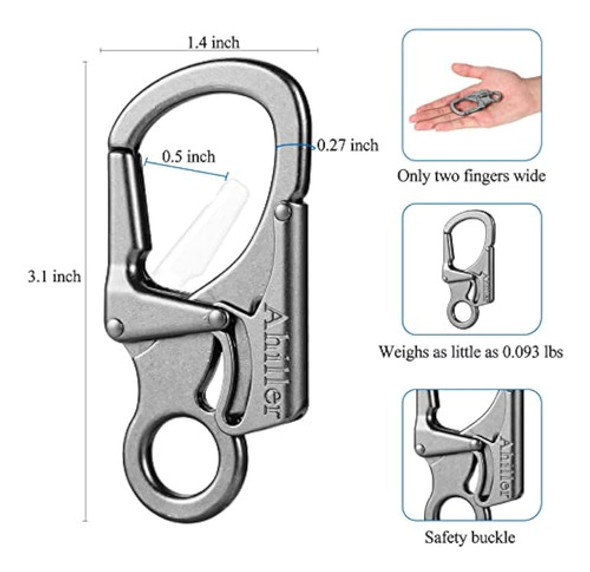 Clip De Mosquetón, Diseño De Bloqueo Doble 1