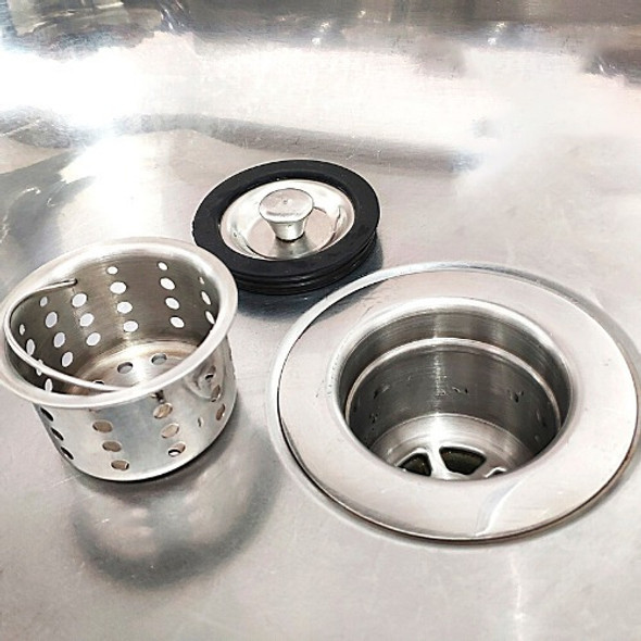 Sifao Tanque Flexivel Sanfonado E Valvula 3 1/2 Pia Cozinha 1