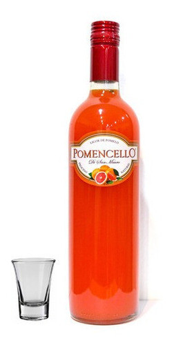 Licor Pomelo Pomencello Di San Mauro + Vaso Shot De Regalo 0