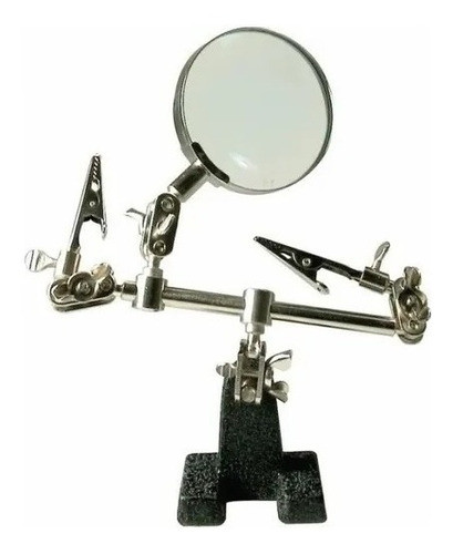 Base Con Lupa Y Pinzas Articulada Para Múltiples Usos Envíos 0