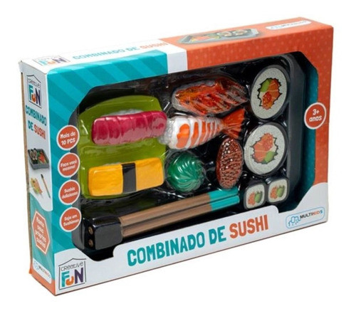 Conjunto Creative Fun Combinado De Sushi Multikids 0