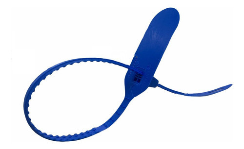 Lacre De Segurança Escadinha 45cm Azul 0