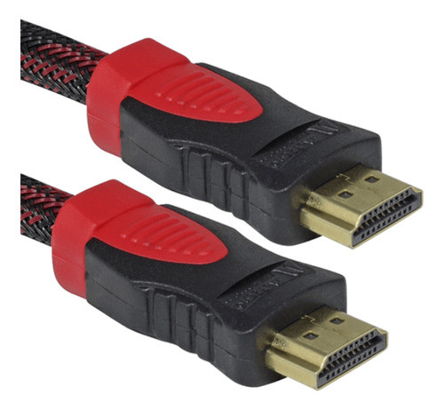 Cable Hdmi Mallado 15 Metros, 4k 3d. Filtro. Conector Dorado 1