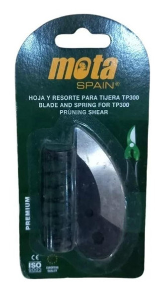 Repuesto  Hoja Y Resorte Mota Tp301 P/tijera De Poda Tp300 0