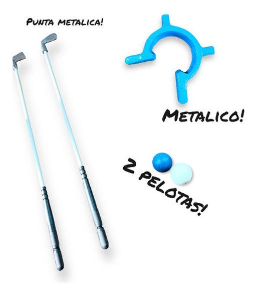 Juego Infantil De Golf Con Palos De Metal 1