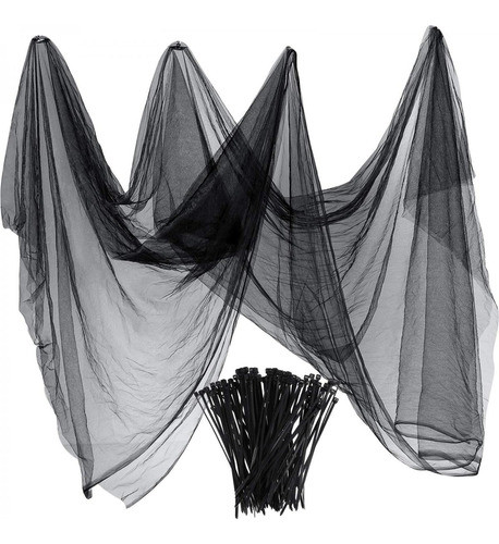 Mosquitero Zonon Para Jardin Hogar Plantas 3x10 Metros Negro 0