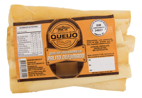 Queijo Palito Mussarela Defumada 250gr Canastra 1