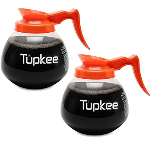 Tupkee Bote De Cafe Cristal Decantadormango Jarra 64 Oz 12c 0