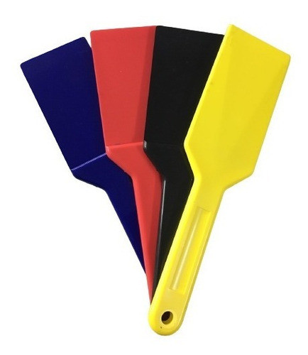 Espátulas P/ Tintas Offset Pack X 4 Unidades Cmyk 0