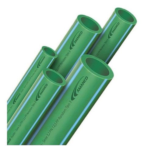 Tubo Caño Amanco Fusion Pn12,5 63mm X 4mts 0