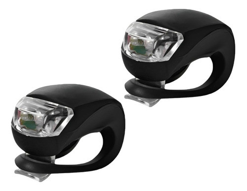 Kit 2 Luces Led P/ Bicicletas (2 Efectos, Flexible) 0