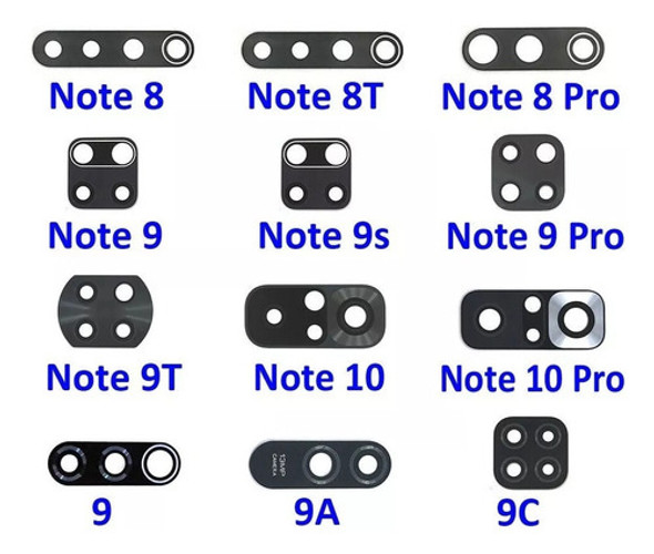 Vidrio Lente Protector De Camara Para Xiaomi Note 8 Pro 1 Vidrio Lente Protector De Camara Para Xiaomi Note 8 Pro 1