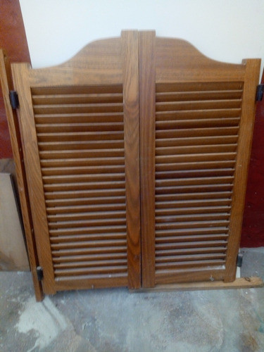 Puerta Fair West De Madera Maciza 0