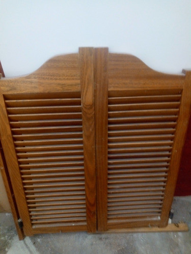 Puerta Fair West De Madera Maciza 1