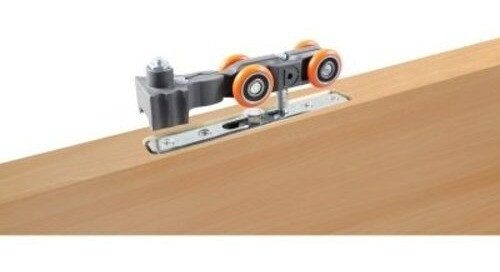 Corredera Dn80-ft Oculto Colgante + Riel Galvanizado 2mt 0