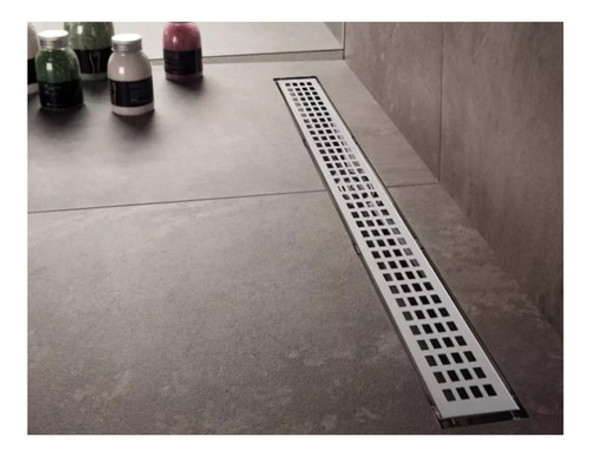Drenaje Lineal Moldumet Acero Inoxidable 60x10 Desague Ducha 1