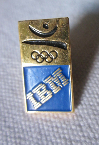 Pins Ibm Computer Emblema Oficialjuegos Olimpicos Barcelona 1