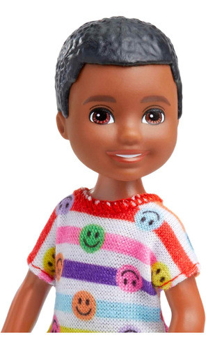 Barbie Chelsea Mini Niño Con Remera De Caritas - Mattel 1