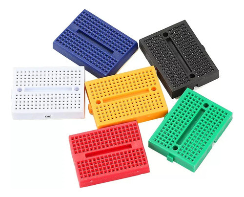 Mini Protoboard 170 Pontos Breadboard P/ Arduino - 5un 0