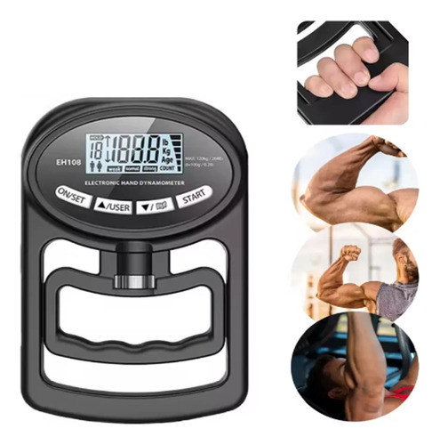 Treinador De Força Axe Grip Com Dinamômetro Manual 0