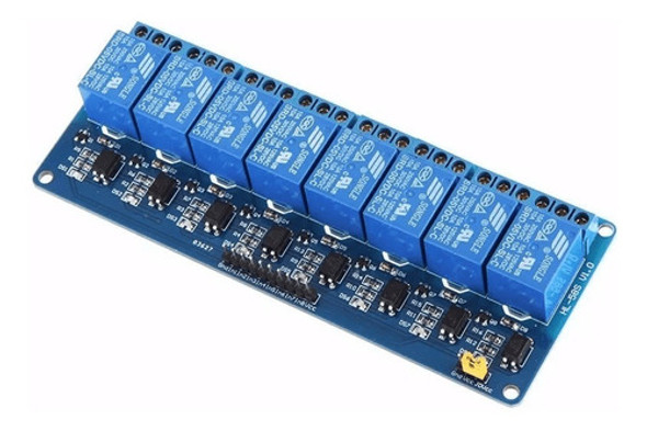 Kit 5un Módulo Relé De 8 Canais 5v Para Arduino Automação 0