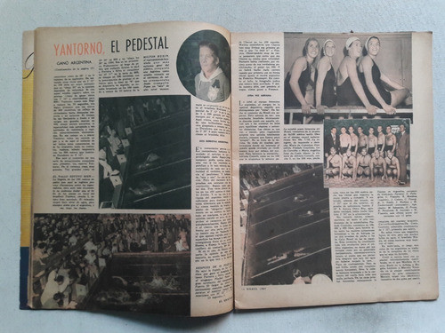 Revista El Gráfico Nº 1444 Quatrocchi Central - Argentina 1