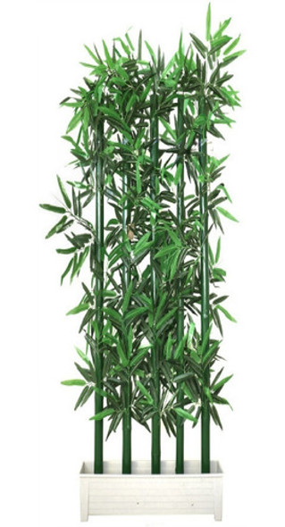 Cerco Bamboo Bambu Planta Artificial Decoracion 2m X 1m Tr 0