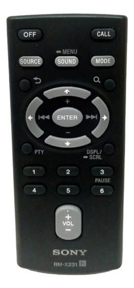 Control Remoto Estéreo Sony Rm-x231 0