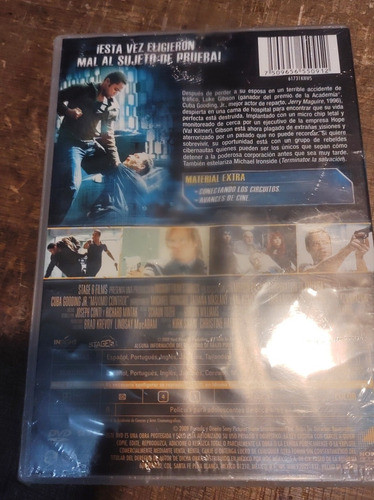 Máximo Control Val Kilmer Cuba Gooding Jr. Dvd Nuevo Sellado 1