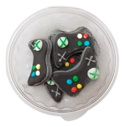 Joystick Pastillaje X 5 Unidades Aplique Torta Cupcake 0