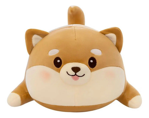Peluche Perro Shiba Inu Acostado Kawaii 0