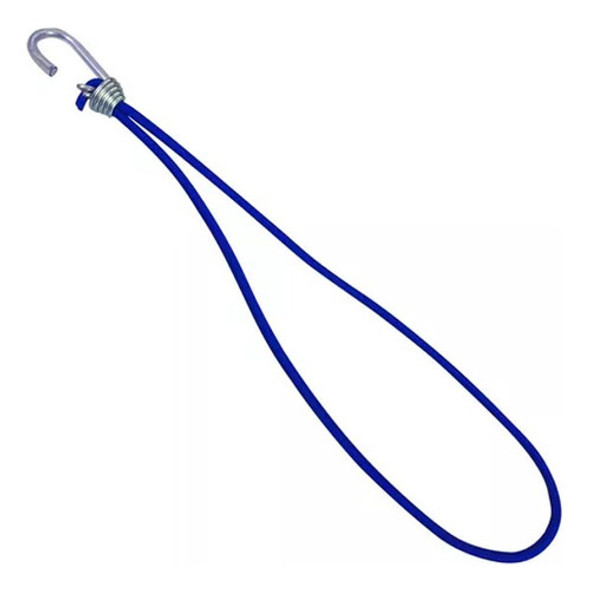 70 Gancho Extensor Elastico Corda Azul Para Lona Caminhão 1