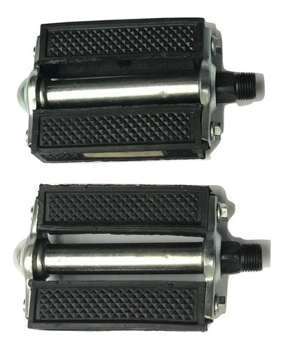 Pedales Para Bicicleta Retro Acero/goma 9/16p/inglesa-works! 0