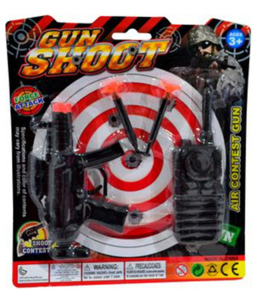 Set De Policia 4 Piezas En Blister 19x21cm - 360347 0