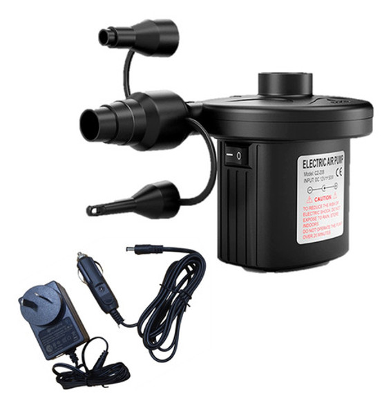 Inflador Electrico Dual 12v Y 220v Colchon Inflables Botes 0