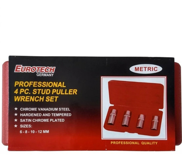 Juego Extractor De Espárragos 4 Tubos Eurotech E1 1