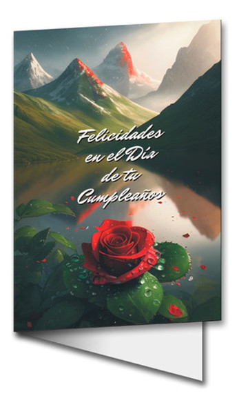 Original Y Hermosa Tarjeta De Feliz Cumpleaños Adulto Joven 0
