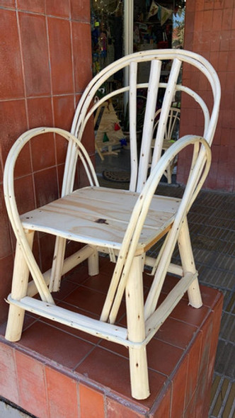 Silla De Palo De Niños, Silla De Mimbre De Niños 0