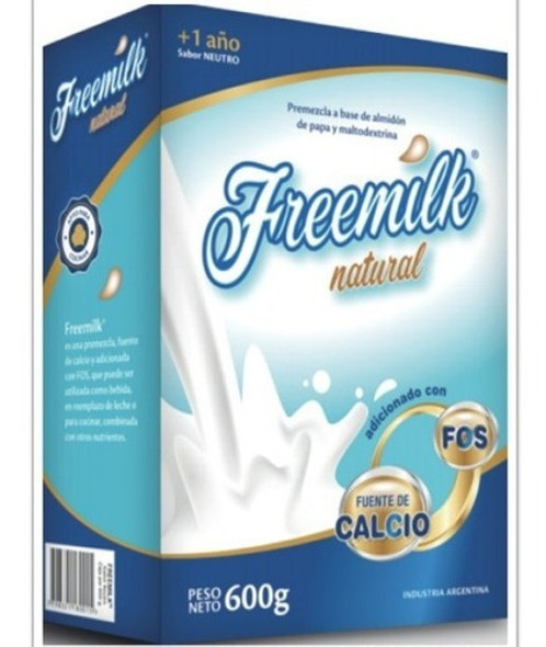 Freemilk Natural Sustituto De La Leche +1 Año 600 G 0