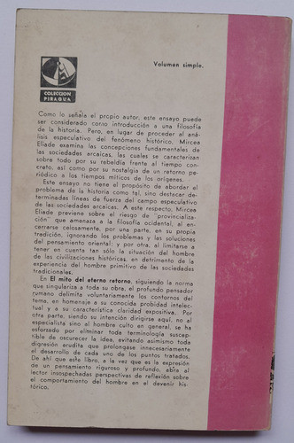 El Mito Del Eterno Retorno - Mircea Eliade 1