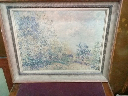 Cuadro Oleografia Del Autor Sisley 1